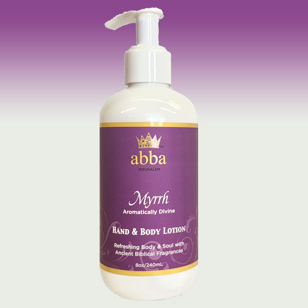 MYRRH BODY LOTION W/ PUMP 8 OZ