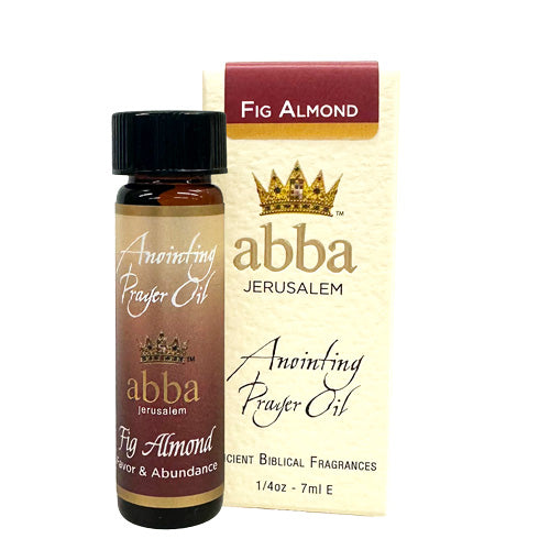 Fig Almond 1/4oz Anointing Prayer Oil in Gift Box - Abba