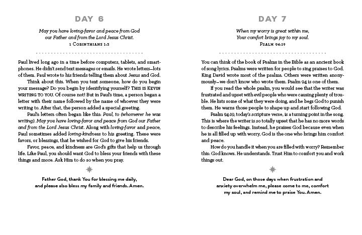 Everyday Bible Encouragement for Boys: Daily Devotions and Prayers