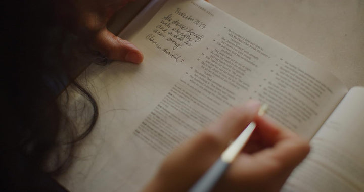 ESV Journaling Study Bible (Cloth over Board, Blush/Ochre, Floral): Holy Bible (ESV)