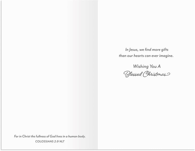 DaySpring - What we Find in Jesus - 18 Premium Christmas Boxed Cards and Envelopes
