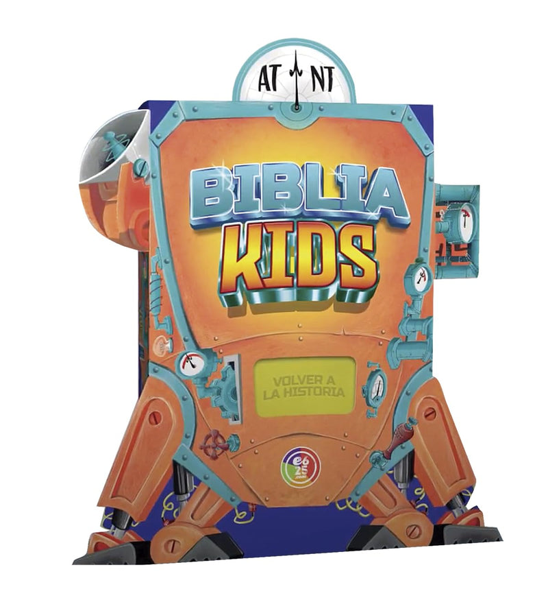 Biblia Kids: Volver a la Historia - Edición lujo (Spanish Edition) Leather Bound