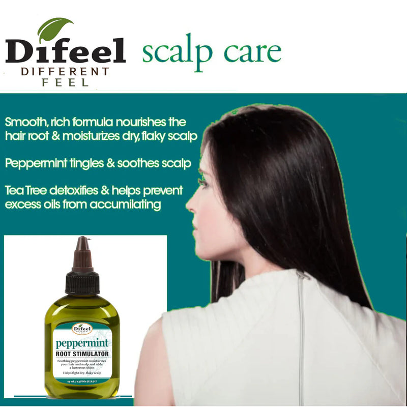 Difeel Peppermint Scalp Care Root Stimulator 2.5 oz.