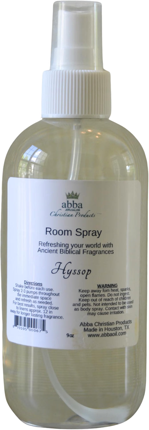 HYSSOP ROOM SPRAY 9oz Bottle - ABBA