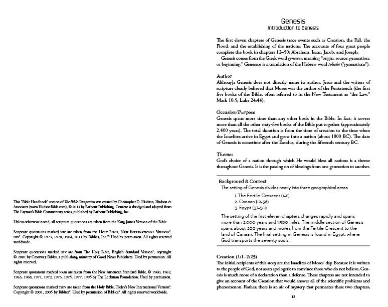 The Bible Companion: An All-in-one Resource to Improve Your Understanding—and Enjoyment—of God&