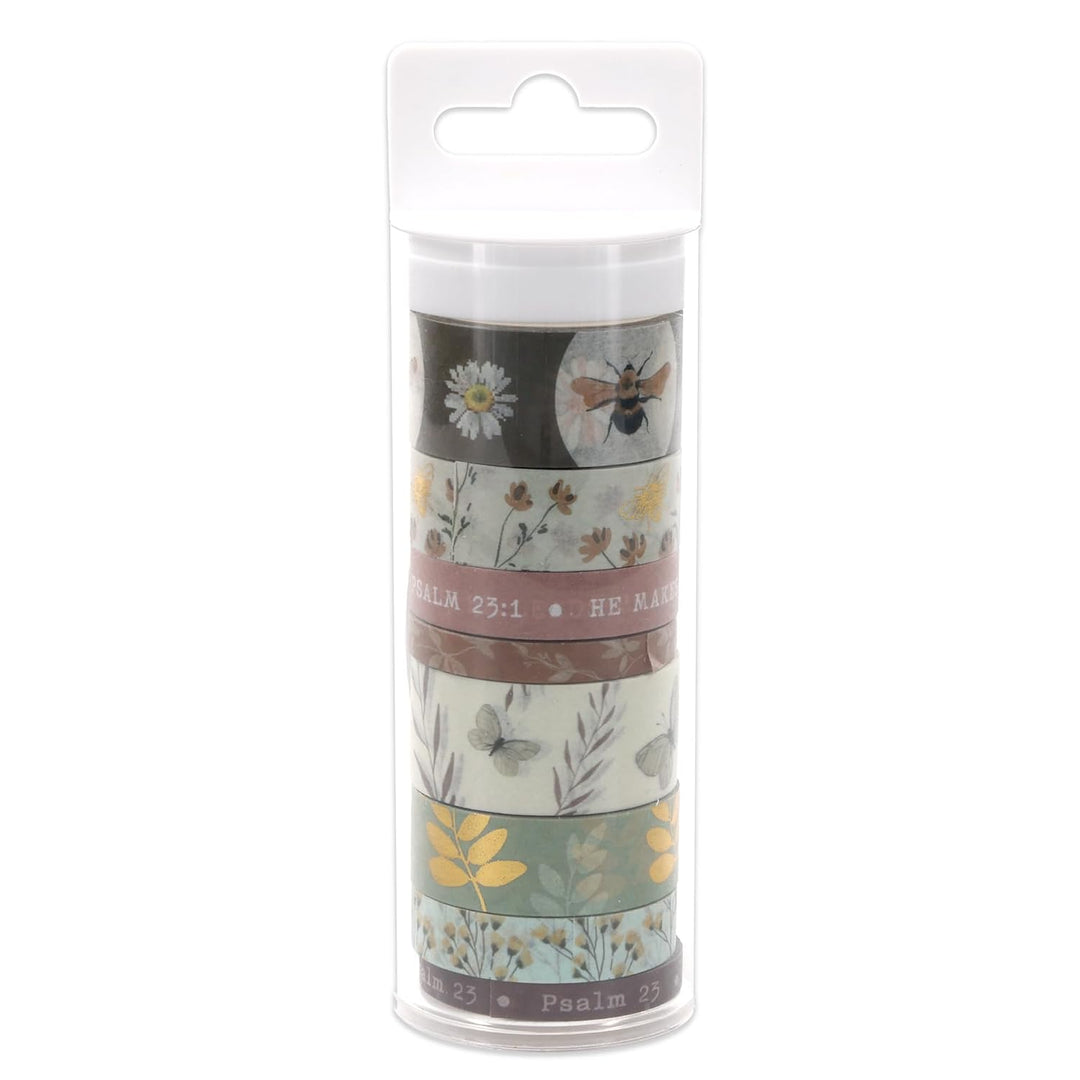 Psalm 23 Floral Washi Tape Set