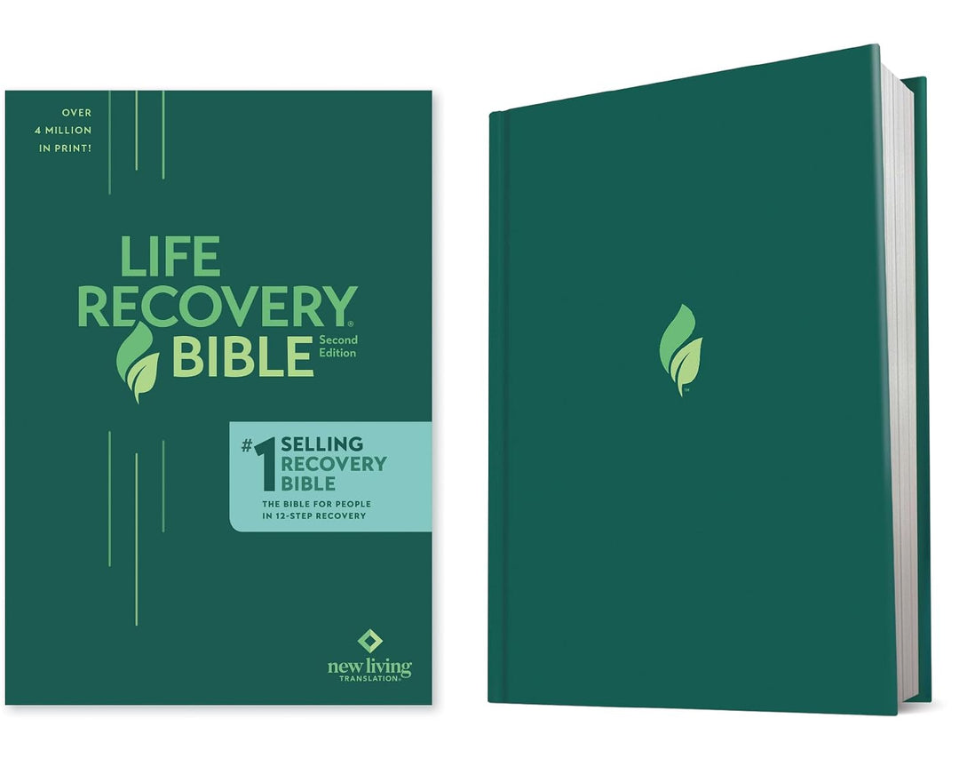 NLT Life Recovery Bible, Second Edition (Hardcover): Addiction Bible Tied to 12 Steps of Recovery for Help with Drugs, Alcohol, Personal Struggles - With Meeting Guide
