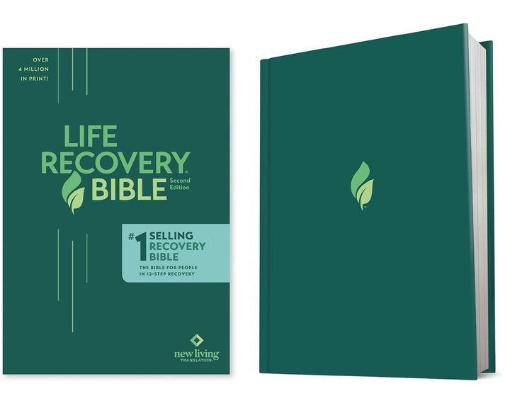 NLT Life Recovery Bible, Second Edition (Hardcover): Addiction Bible Tied to 12 Steps of Recovery for Help with Drugs, Alcohol, Personal Struggles - With Meeting Guide