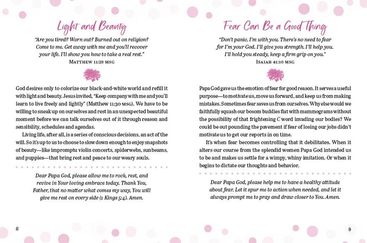 Too Blessed to Be Stressed: 3-Minute Devotions for Women Large
