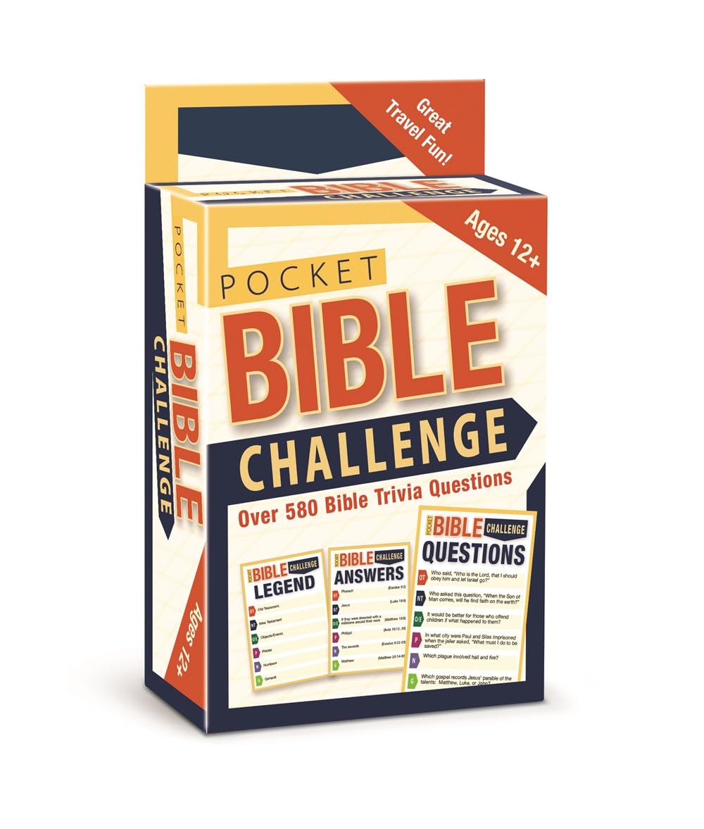 Pocket Bible Challenge Cards