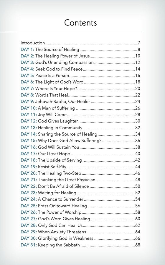 100 Days of Healing: Daily Devotional (New Life Devotions) Imitation Leather