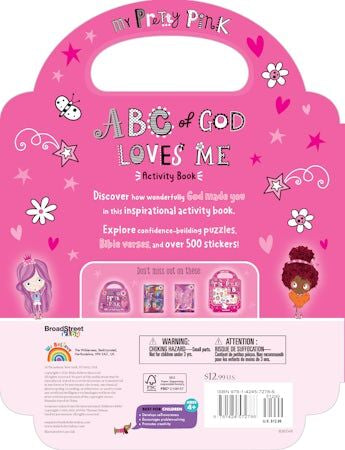 My Pretty Pink ABC of God Loves Me Activity Book by BroadStreet Publishing Group LLC (Author)