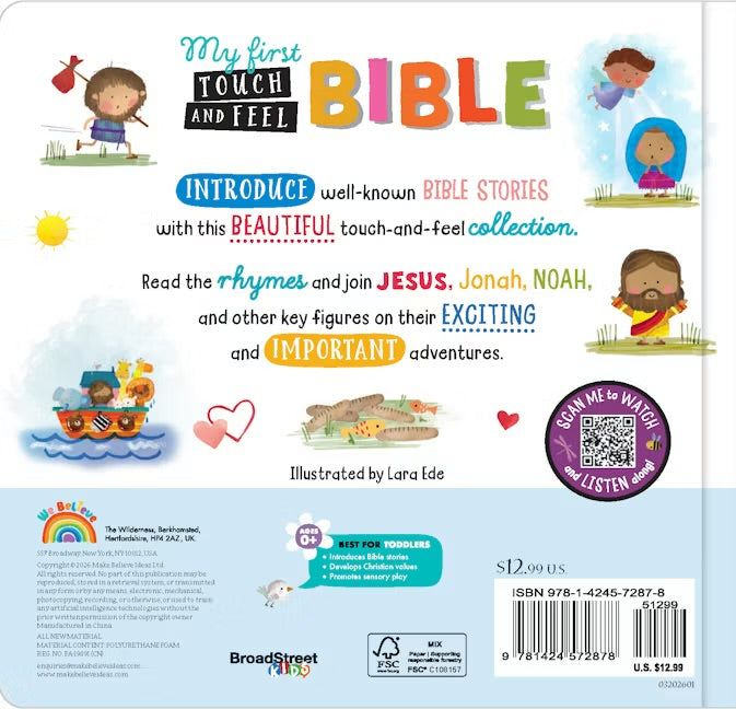 My First Touch-And-Feel Bible by BroadStreet Publishing Group LLC (Author)