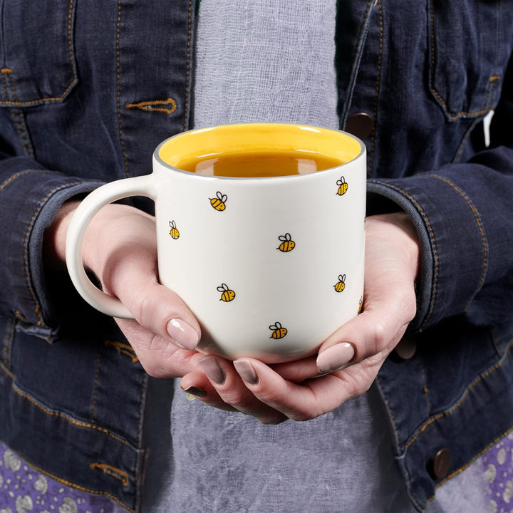 Ceramic Coffee &amp; Tea Mug for Women: Kind Words are Like Honey Inspirational Bible Verse