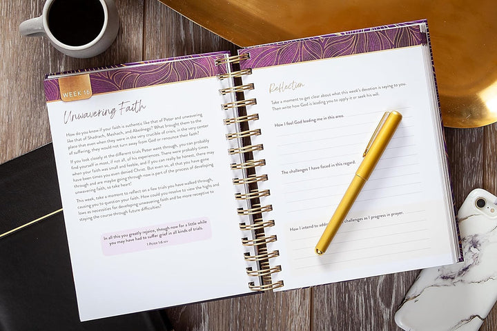 Affirm The Word 52-Week Prayer Journal for Women: Christian Scripture Devotional with Affirmation, Reflection