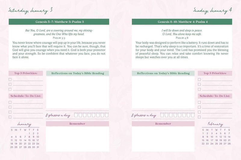 Read Through the Bible in a Year Planner: 2026 Edition