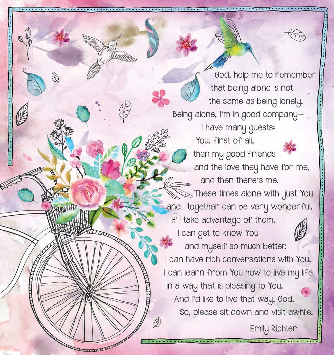 Tyndale NLT Inspire PRAISE Bible (LeatherLike, Purple Garden): Coloring Bible