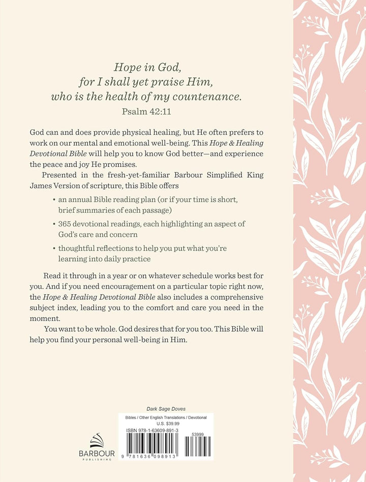 Simplified KJV Bible Hope and Healing