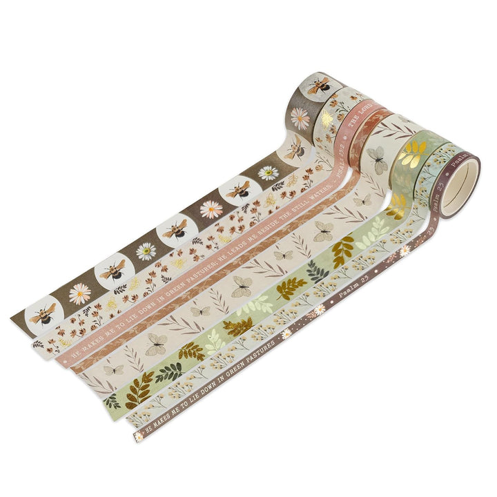 Psalm 23 Floral Washi Tape Set