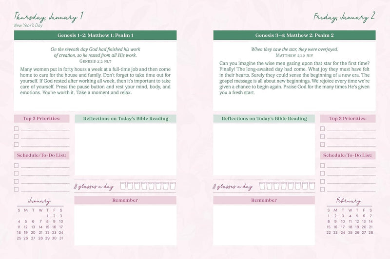 Read Through the Bible in a Year Planner: 2026 Edition