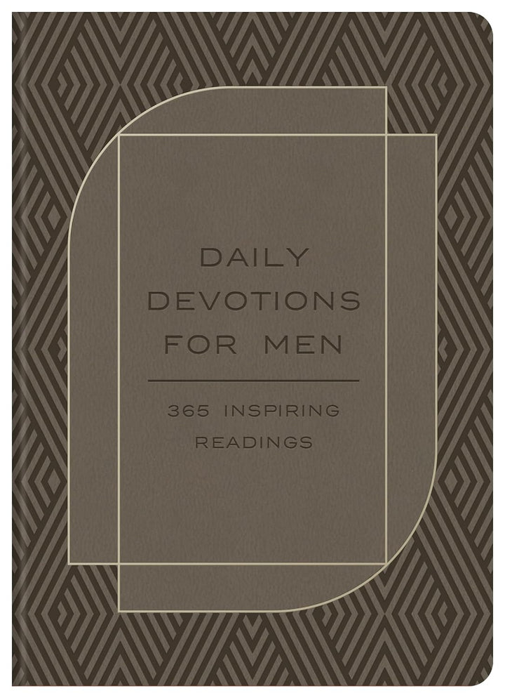 Daily Devotions for Men: 365 Inspiring Readings Leather Bound