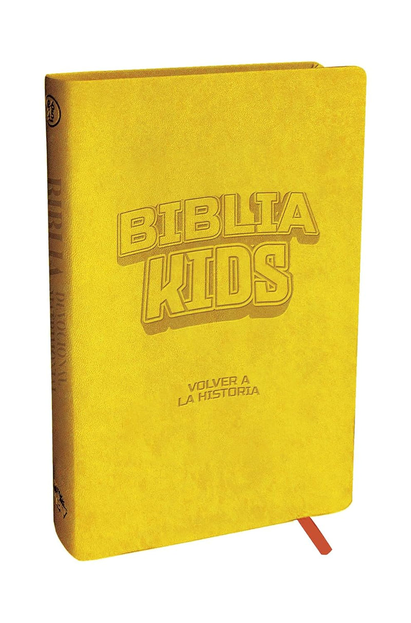 Biblia Kids: Volver a la Historia - Edición lujo (Spanish Edition) Leather Bound
