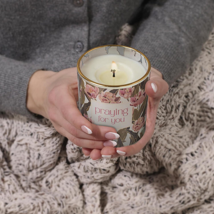 Praying for You - Candle in a Glass Jar