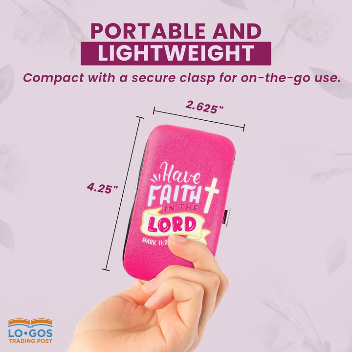 Manicure Set, Pink – Have Faith in the Lord, Mark 11:22-23