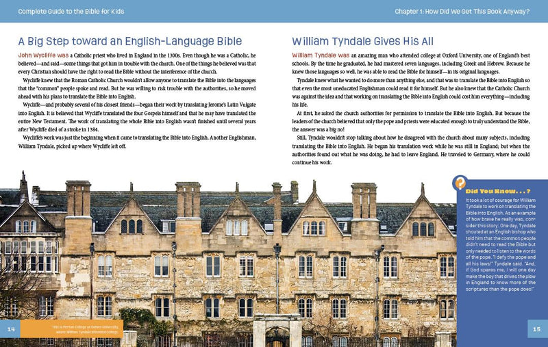 The Complete Guide to the Bible for Kids