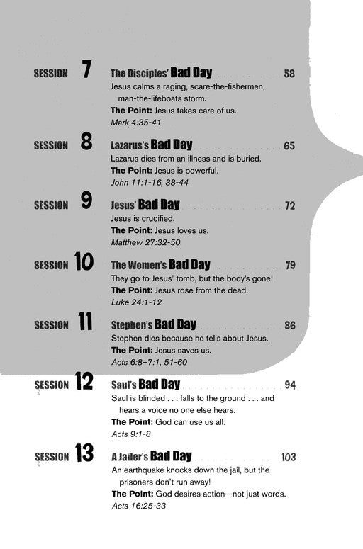 13 Very Bad Days and How God Fixed Them Paperback