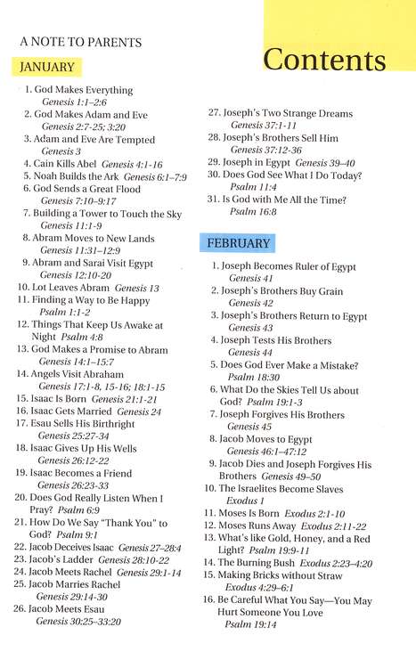 The One Year Bible for Children