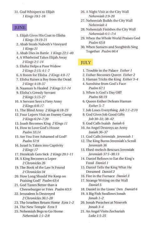 The One Year Bible for Children