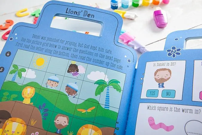 My Bible Backpack Activity Book by BroadStreet Publishing Group LLC (Author), Make Believe Ideas (Contributor)