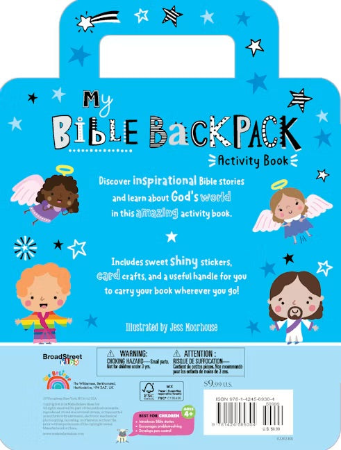 My Bible Backpack Activity Book by BroadStreet Publishing Group LLC (Author), Make Believe Ideas (Contributor)