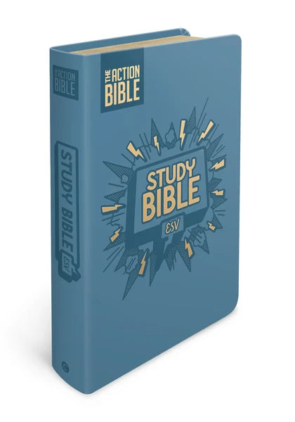 The Action Bible Study Bible ESV - Leathersoft