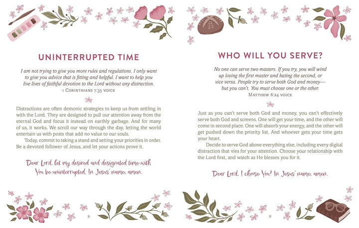 Digital Detox Devotions: Bible Wisdom to Unplug from Screens and Connect with God