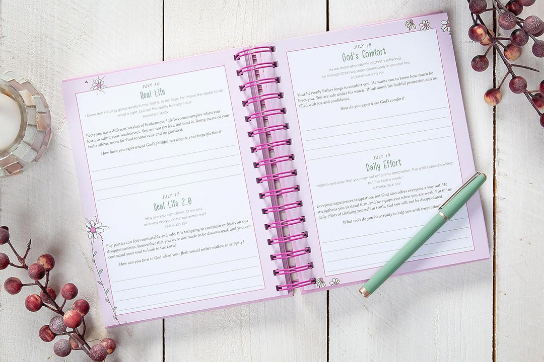Trusting God with Every Breath: 365 Devotional Journal for Women by Amy Mecham