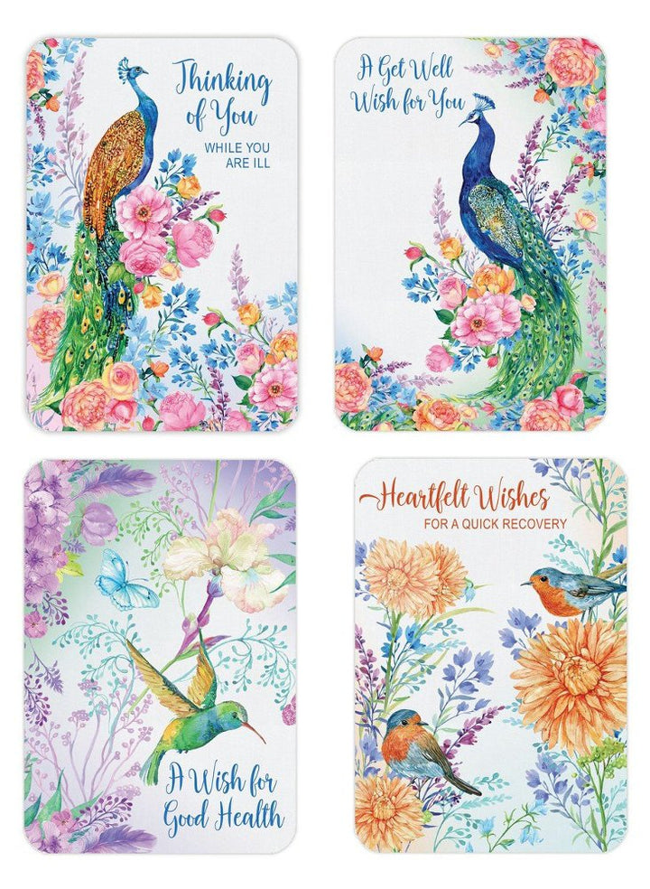 Faithfully Yours GET WELL Box Cards - Song Birds