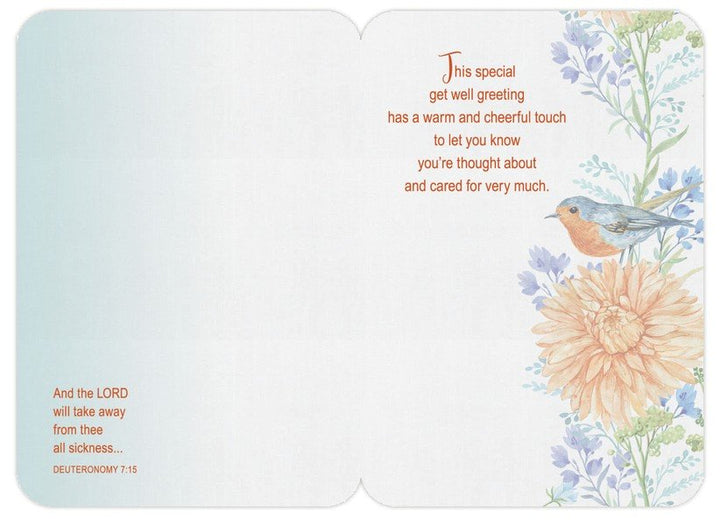 Faithfully Yours GET WELL Box Cards - Song Birds