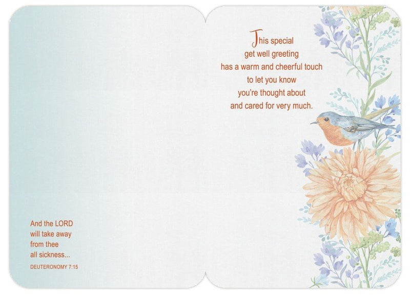 Faithfully Yours GET WELL Box Cards - Song Birds