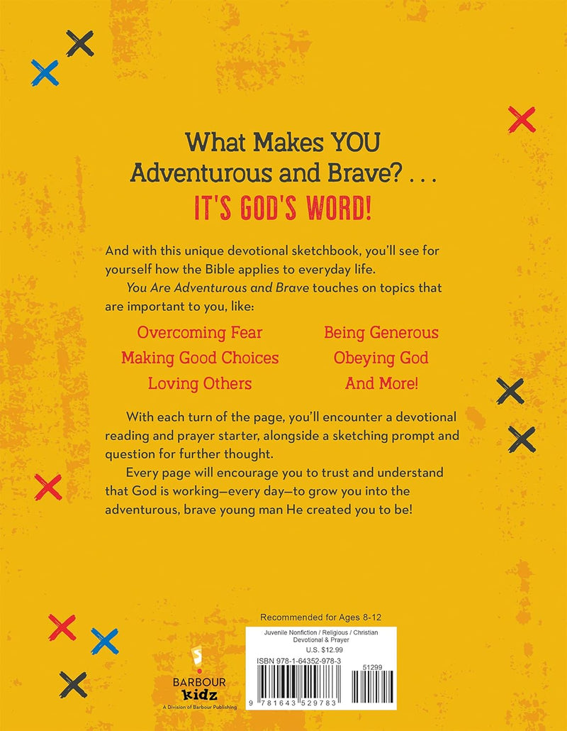 You Are Adventurous and Brave (Brave Boys) Paperback