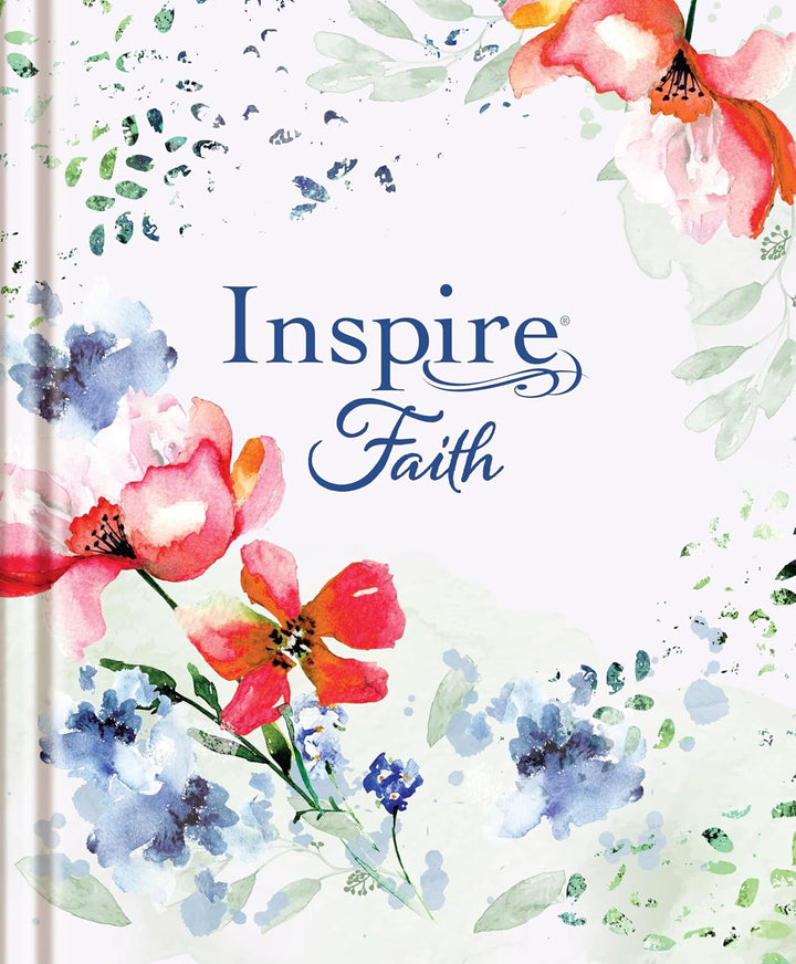 Inspire FAITH Bible Large Print NLT, Filament Enabled The Bible for Coloring &amp; Creative Journaling