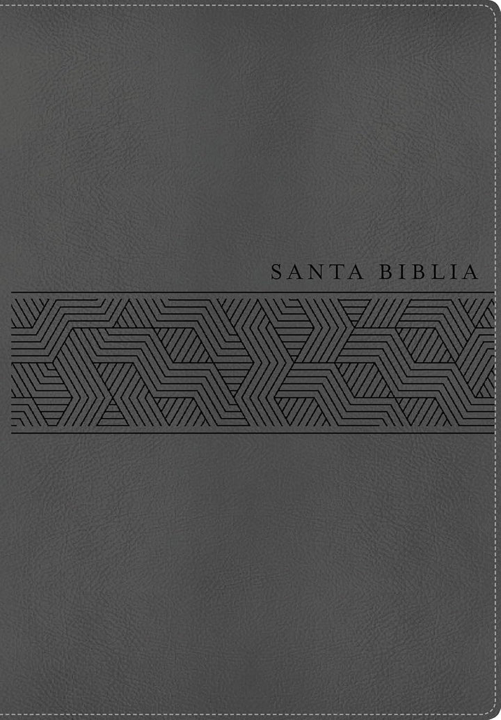 Santa Biblia NTV, Edición manual, letra gigante (SentiPiel, Gris, Índice, Letra Roja) (Spanish Edition) Imitation Leather – Large Print