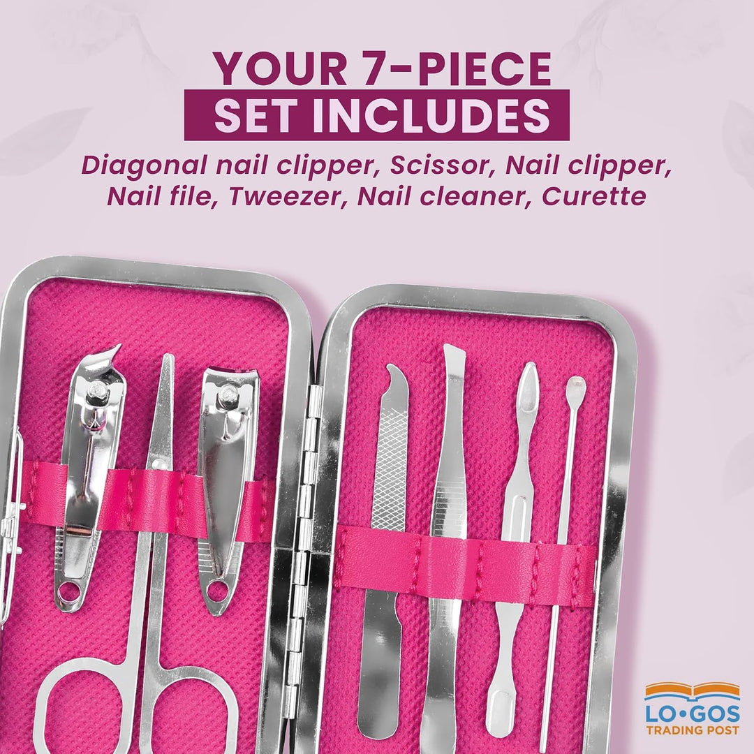 Manicure Set, Pink – Have Faith in the Lord, Mark 11:22-23