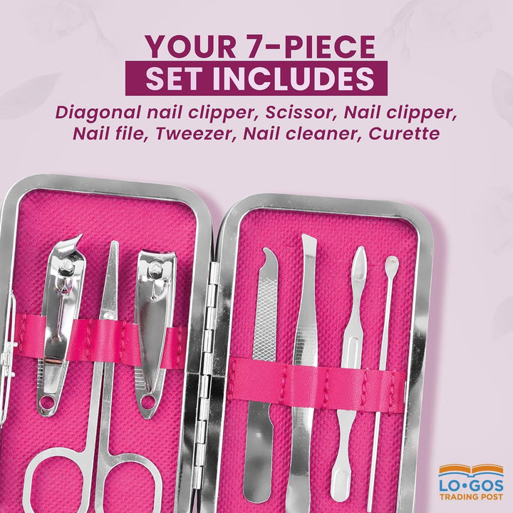 Manicure Set, Pink – Have Faith in the Lord, Mark 11:22-23