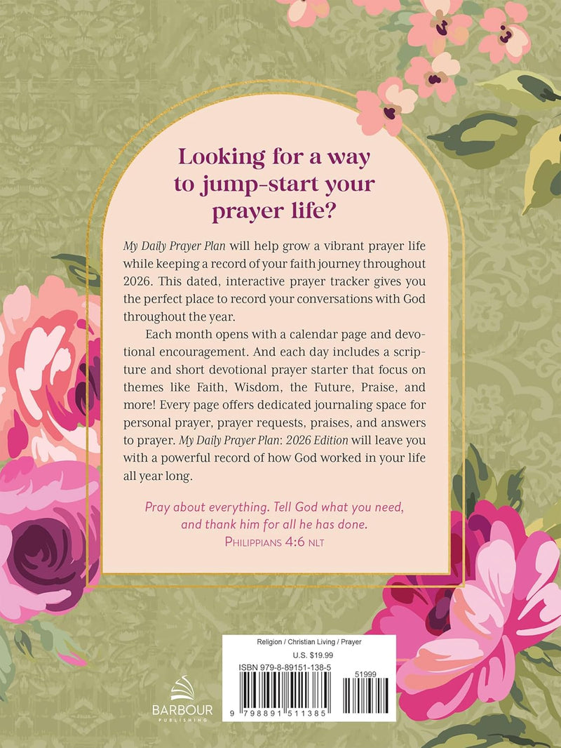 My Daily Prayer Plan: 2026 Edition: An Interactive Prayer Tracker for Women Hardcover