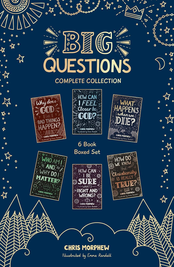 Big Questions Complete Collection 6-Book Boxed Set By Chris Morphew, illustrated by Emma Randall