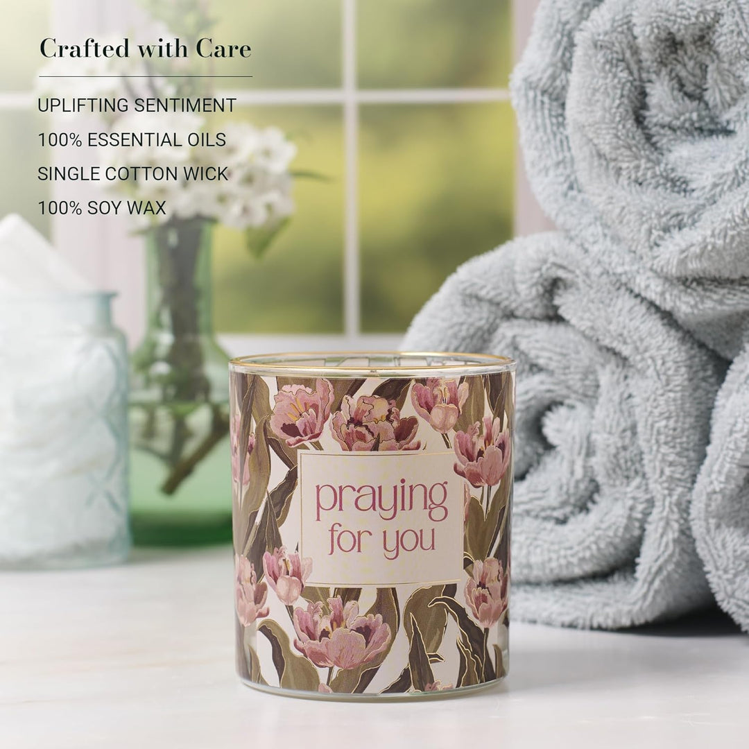 Praying for You - Candle in a Glass Jar