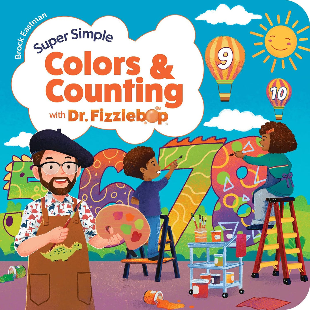 Super Simple Colors and Counting with Dr. Fizzlebop (Dr. Fizzlebop’s Super Simple Science) by Brock Eastman (Author) (Copy)