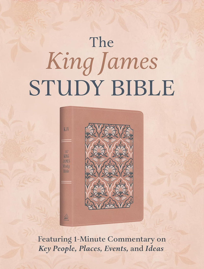 The King James Study Bible: Featuring 1-Minute Commentary on Key People, Places, Events, and Ideas